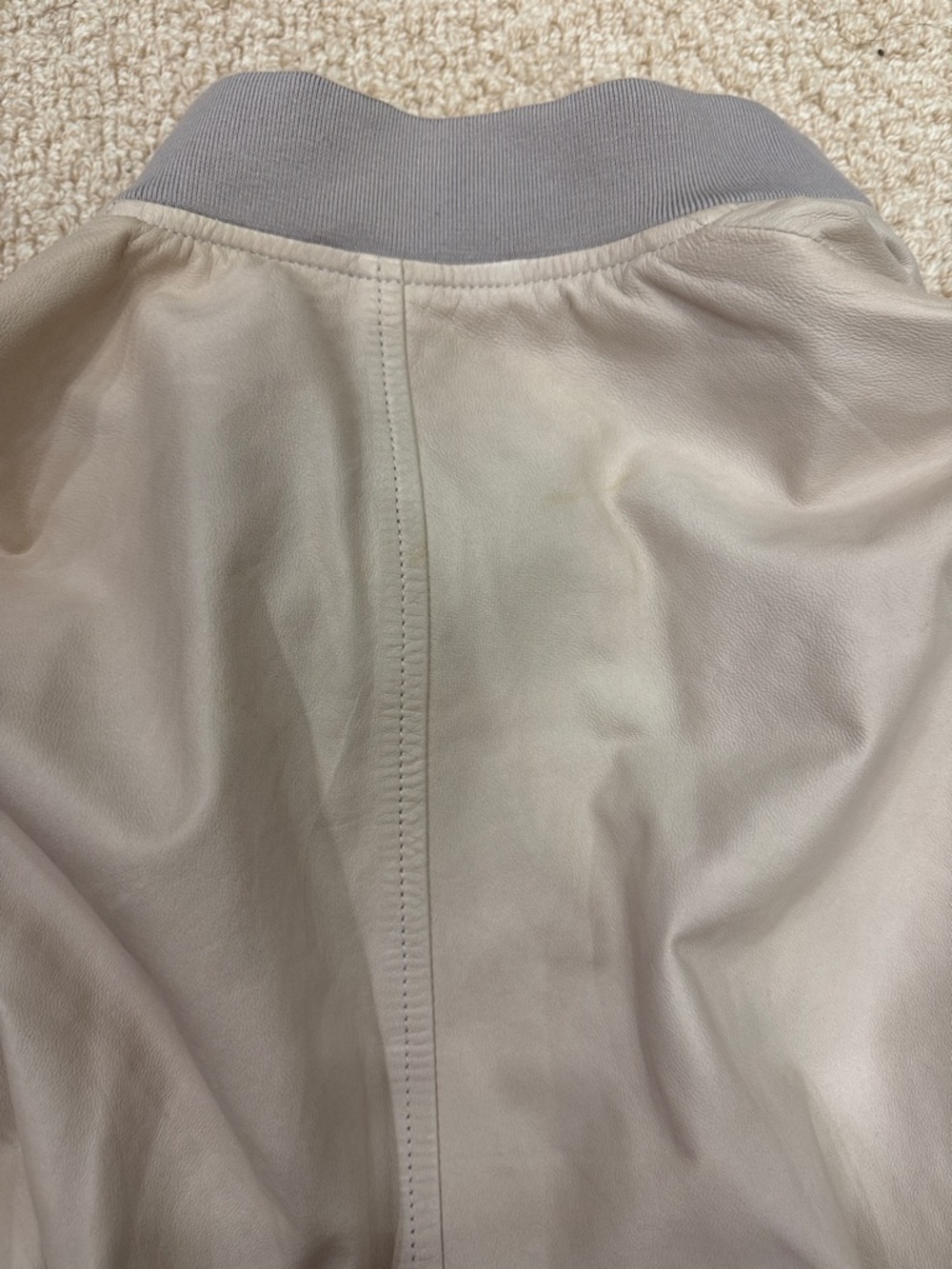 Iro Women’s Leather Bomber Jacket - Picture 12 of 12